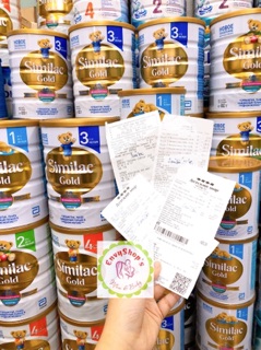 Sữa Similac GOLD Nga 800g số 1-2-3-4