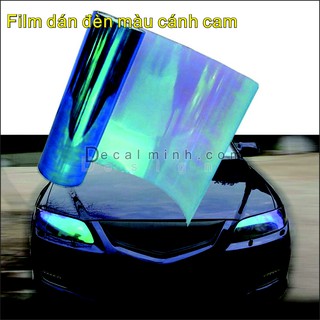Decal Film dẻo dán đèn xe