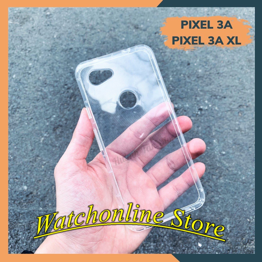 Ốp lưng chống va đập Google Pixel 3 Pixel 3XL Pixel 3A bảo vệ camera trong suốt