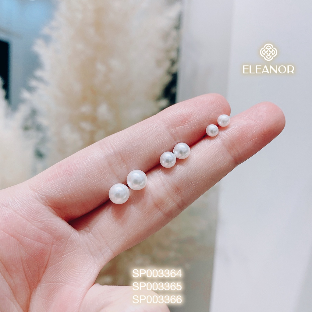 Bông tai nữ chuôi bạc 925 Eleanor Accessories đính ngọc trai nhân tạo phụ kiện trang sức 3364