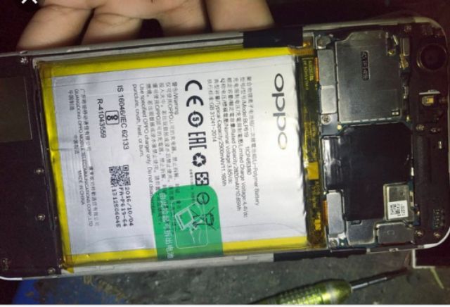 Pin oppo A57 _ BLP 619  zin bảo hành 6 tháng đổi mới