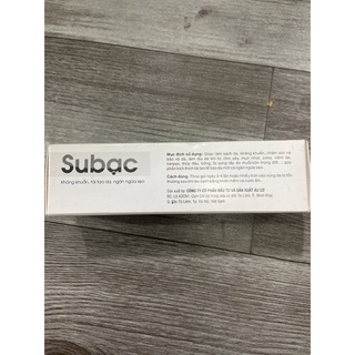 SUBAC- Gel làm sạch da và kháng khuẩn (tuyp 25g)