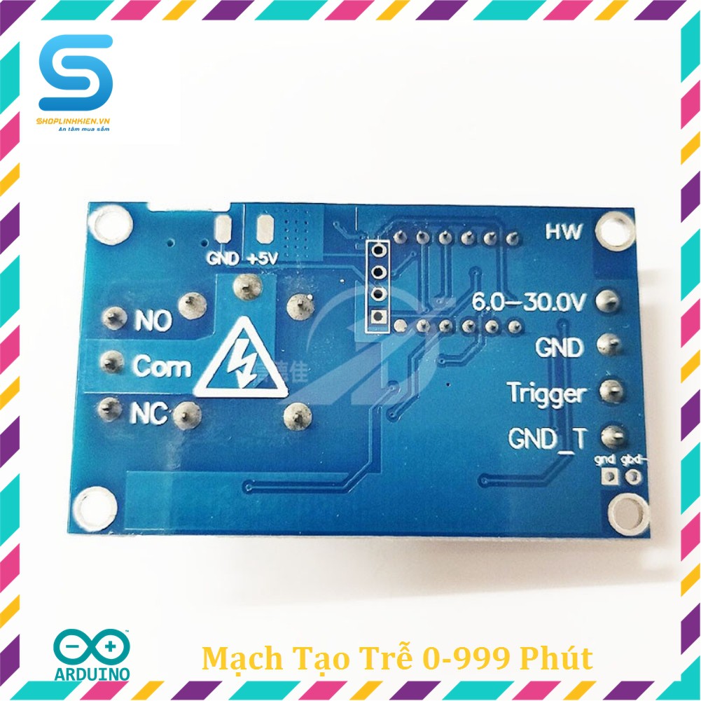 Mạch Tạo Trễ 0.1-999 Phút DL-M610-XY-J02🍀Module Delay🍀Mạch Rửa Tay🍀Mạch Trẽ HW-521