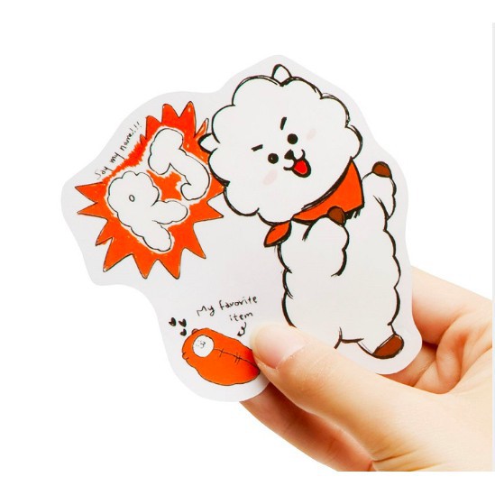 Sticker linh vật BTS - Sticker lẻ