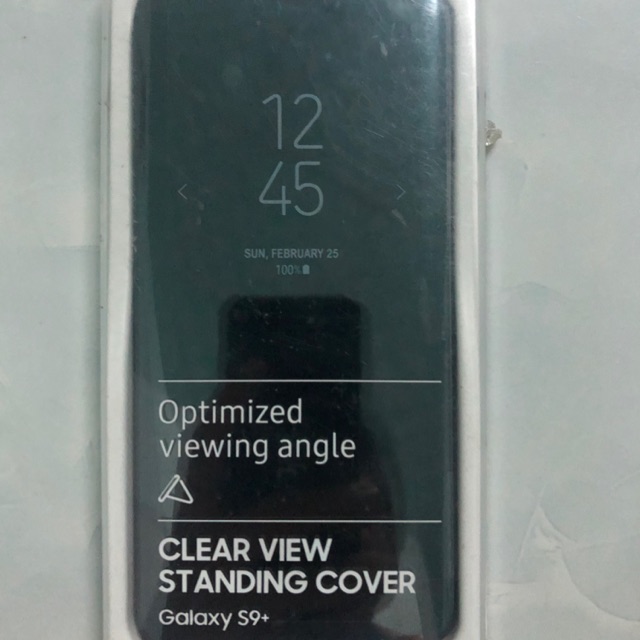 [Xả kho] - Bao da Clear view standing cover Samsung S9+