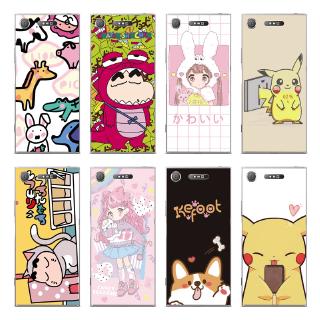Ốp điện thoại từ tpu mềm họa tiết pikachu cho Sony Xperia L1 /L2 /L3 /XA1 /XA Ultra/C6