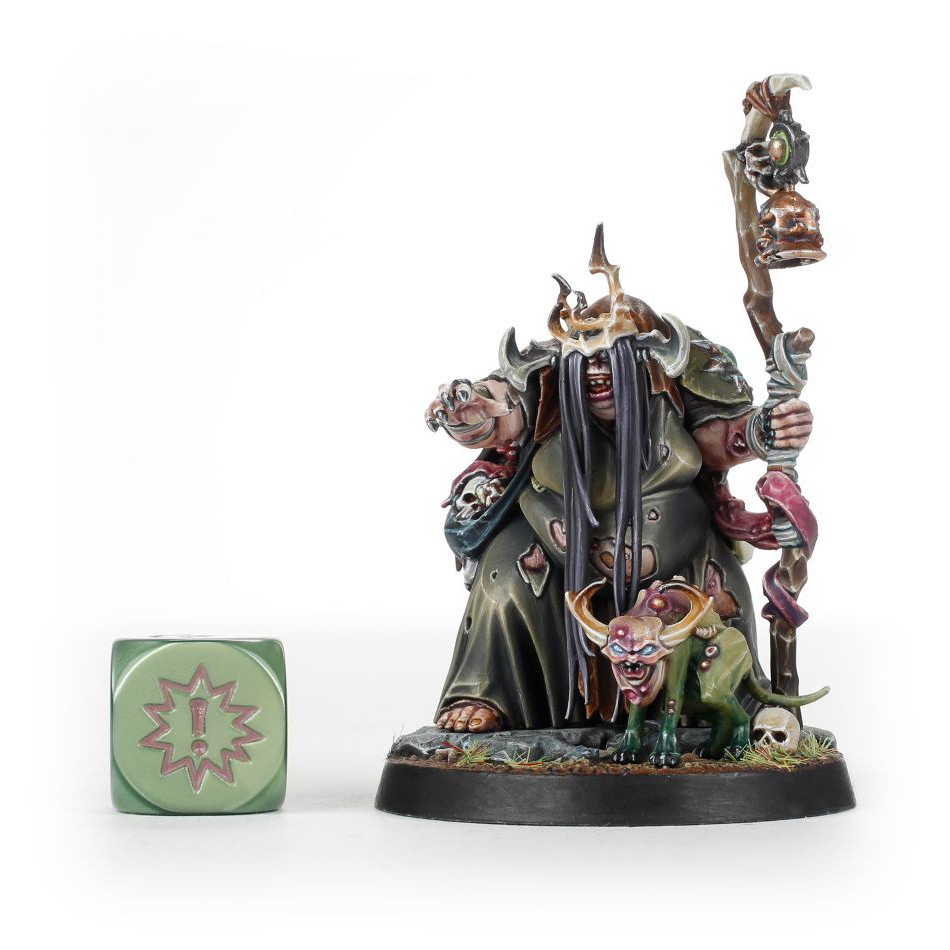 Xúc xắc Warhammer Underworld - The Wurmspat Dice Set