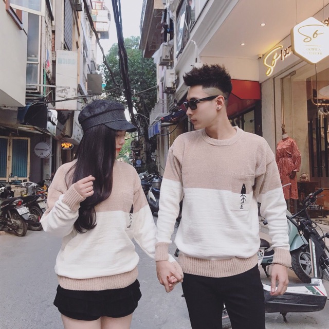 Áo len đôi