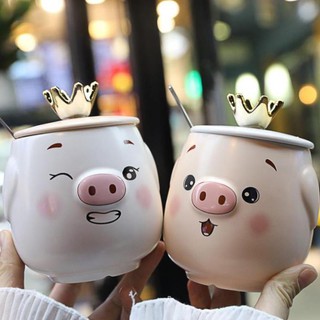Cốc trà, cà phê gốm sứ hình mặt cười hoặc mặt mếu