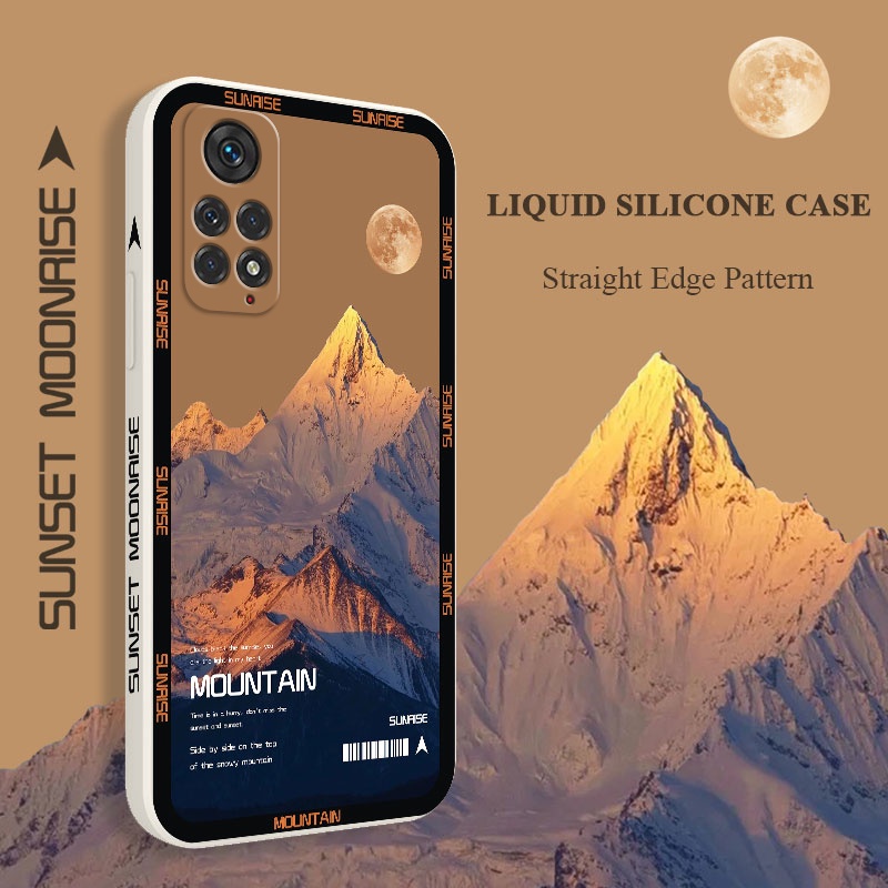 Ốp Điện Thoại Họa Tiết Ngọn Núi Sáng Tạo Dành Cho Xiaomi Redmi Note 11 11S Pro PLUS + 11T 4G 5G