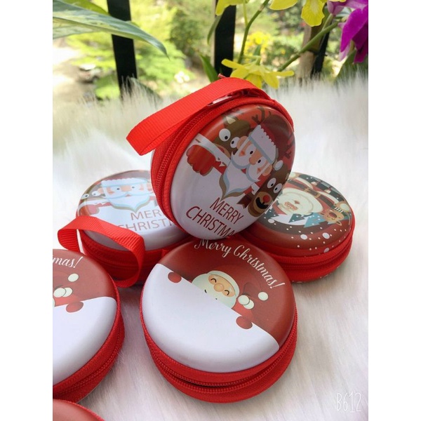 Hộp thiếc mini giáng sinh