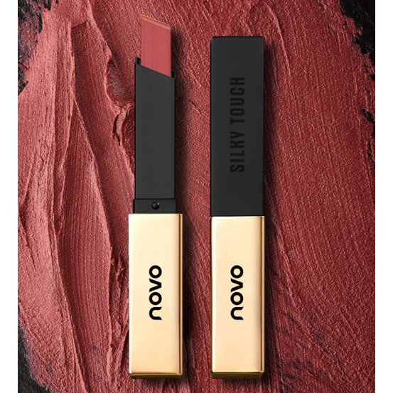 Son môi NOVO dạng thỏi ống vuông nhiều tông màu màu lì lâu trôi dưỡng ẩm tốt | BigBuy360 - bigbuy360.vn