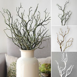 Wedding Decoration Peacock Coral Branches Plastic Artificial Plants Dried Tree