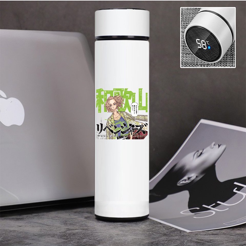 Bình giữ nhiệt đựng nước in hình nhân vật TOKYO REVENGERS anime chibi tiện lợi lưu niệm