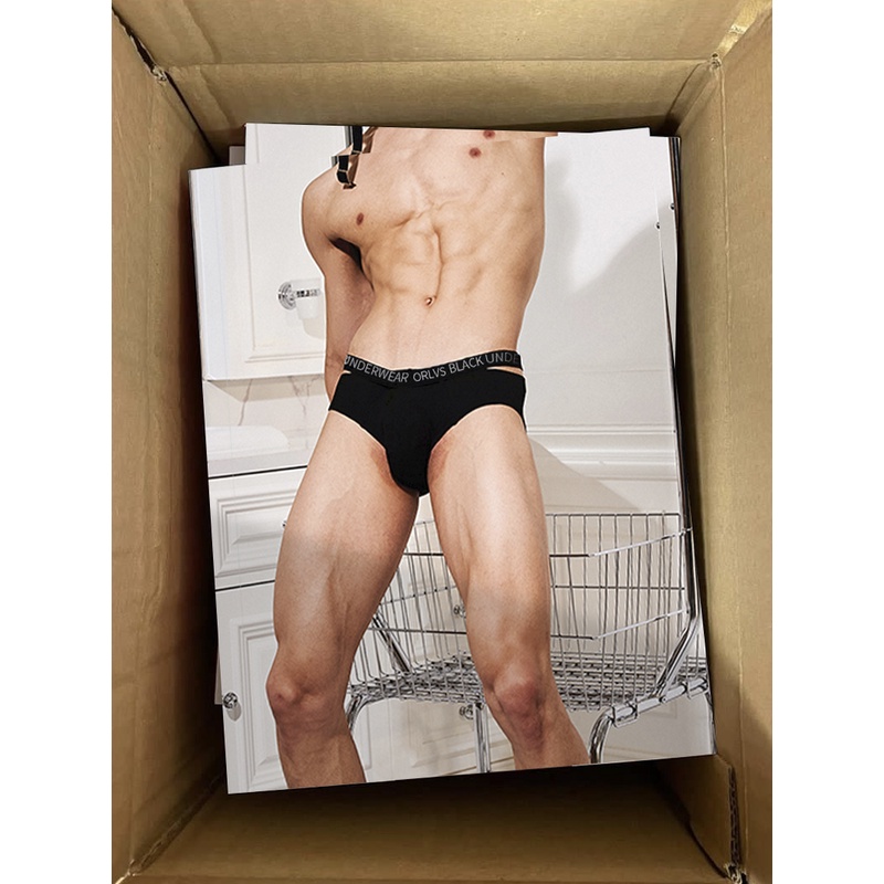 Quần lót ORLVS OR6251 chữ u lưng thấp thoáng khí quyến rũ cho nam