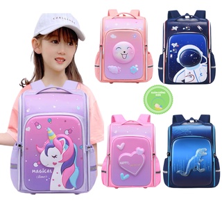 Cặp sách chống gù, ba lô trẻ em họa tiết 3D cho bé trai bé gái đi học tiểu học từ lớp 1 đến lớp 6 Xuân Cường Kids