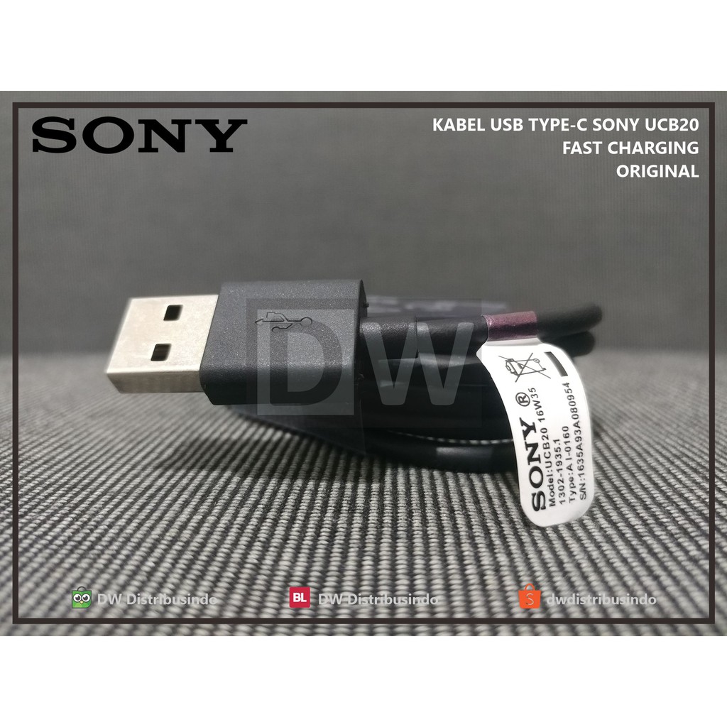 Dây Cáp Dữ Liệu Usb Type C Cho Sony Ucb20 Xperia Xz Xzs Xz1 Xz2 Xz3 Xa1 Xa2 Ultra X Compact 1 5 10