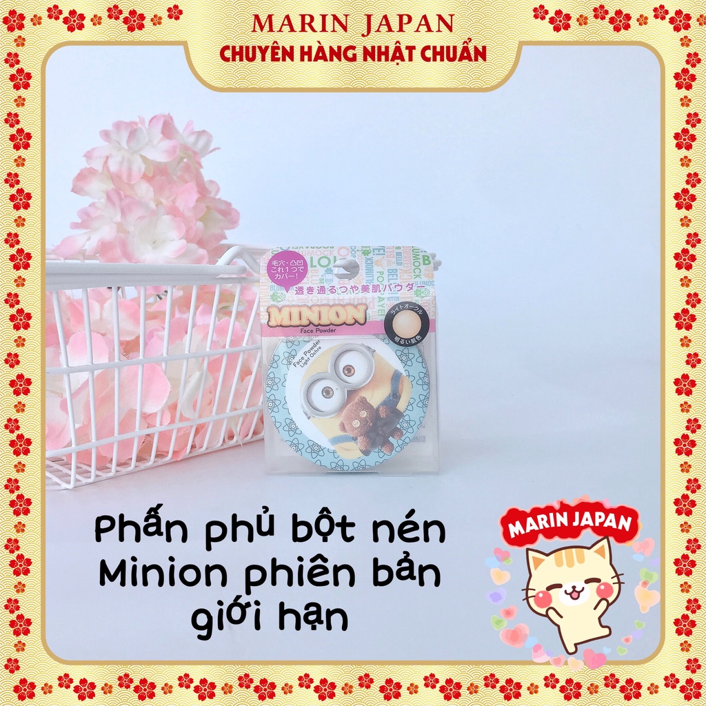 (Sale 400k --&gt;&gt;160k ) Phấn phủ nén hình siêu cute Minion phiên bản giới hạn Nhật Bản