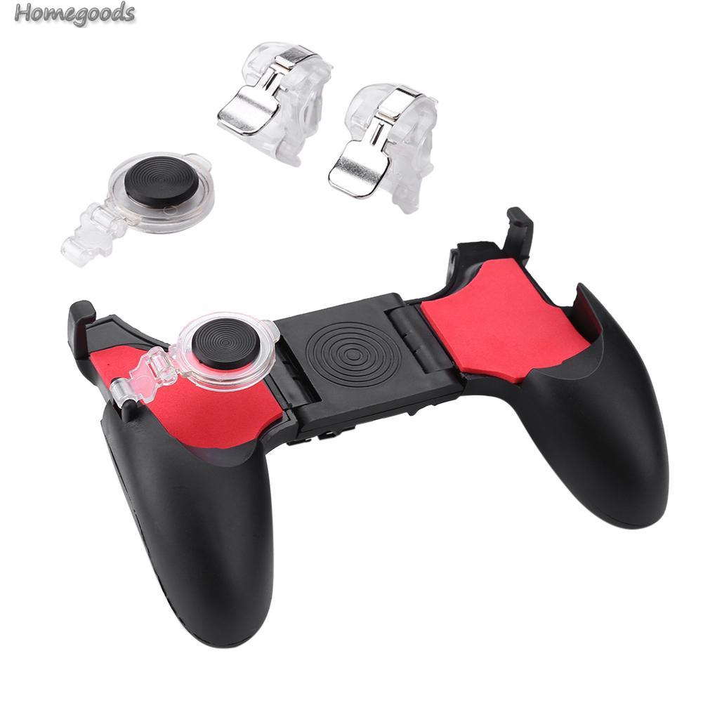 Tay cầm L1 R1 5 trong 1 hỗ trợ chơi game bắn súng PUBG trên điện thoại