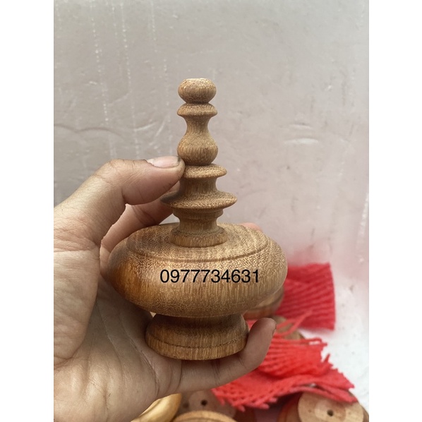 Nậm gỗ Lim lồng chim chào mào chất lượng cao phụ kiện lồng chim Huyền Trần