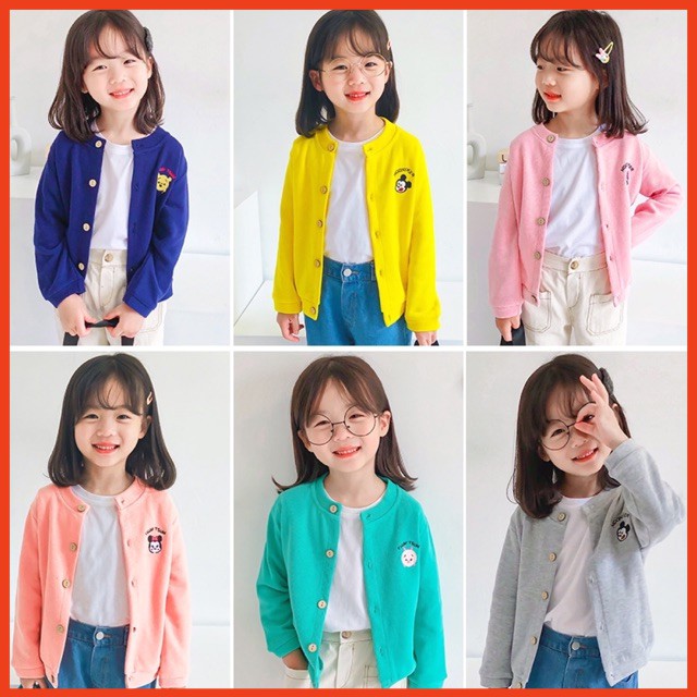 Áo khoác CARDIGAN len bé gái /trai mẫu mới 2020 ms70135