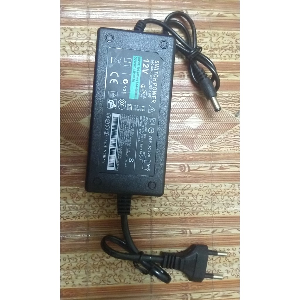 Nguồn adapter 12a5v dc