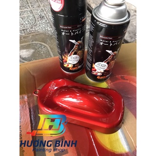 Sơn xịt SAMURAI màu Cam Đỏ - UCK228 + TCK228 (400ml)