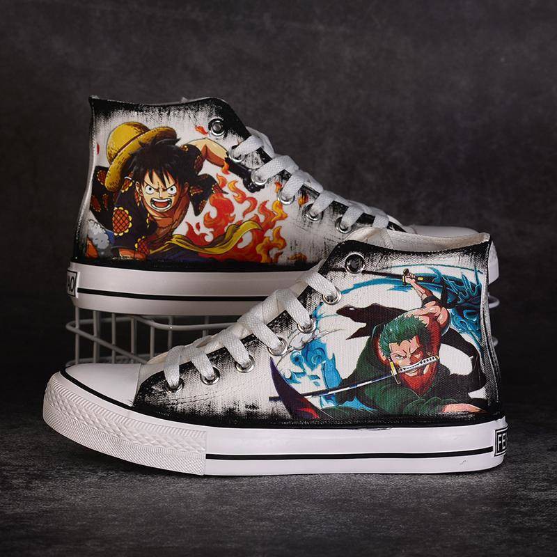 One Piece Canvas Casual Graffiti giày nam | BigBuy360 - bigbuy360.vn