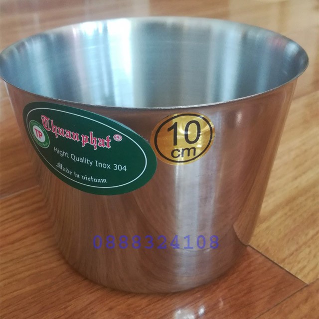 Ly Làm Đá Inox Thuận Phát 7cm-8cm-9cm-10cm