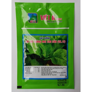 HẠT CẢI MƠ HOÀNG MAI CAO SẢN - 20G - VIỆT Á - Bán buôn, bán lẻ hạt giống Uy tín SẮP NGỮ
