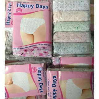 5 chiếc quần lót giấy cao cấp Happy Days hàng cao cấp