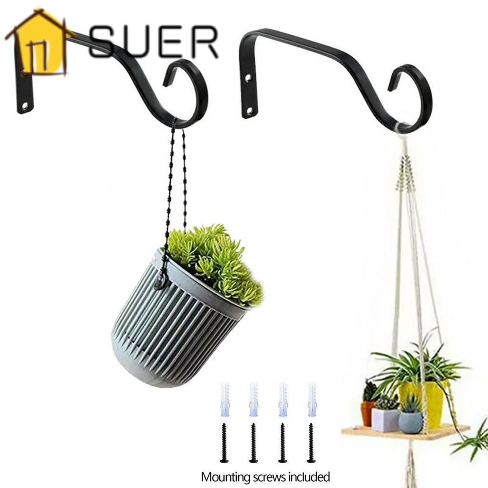 Bộ 2 Giá Đỡ Chậu Hoa Gắn Tường Bằng Sắt Kiểu Vintage