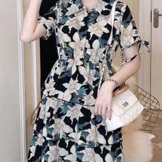 600 link live Đầm hoa tầng mùa xuân