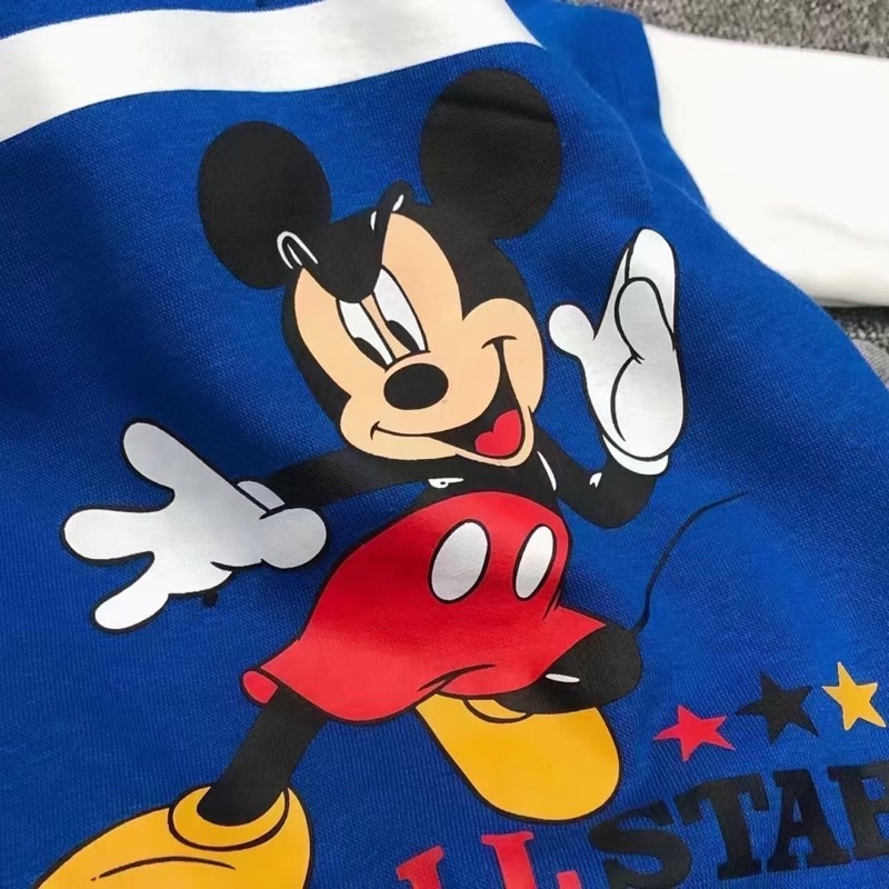 Bộ nỉ Micky Disney dư xịn bé trai-MS112