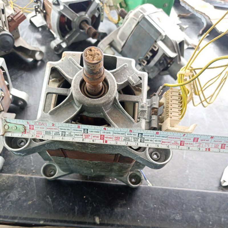 Mô tơ máy giặt  chế quạt siêu mạnh