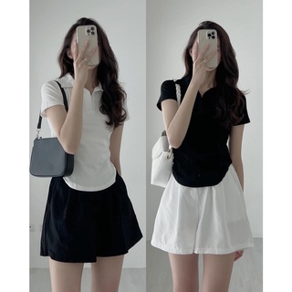 Áo thun polo trơn basic - Timii