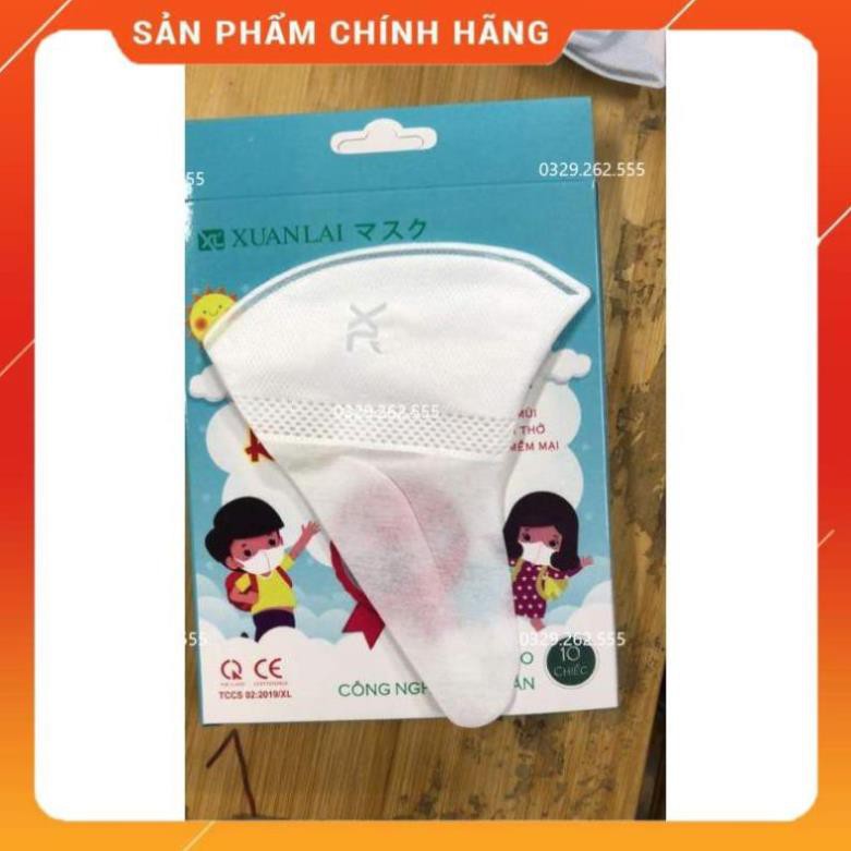 (3d Kid) Hộp khẩu trang 3d mask trẻ em cao cấp 10 cái