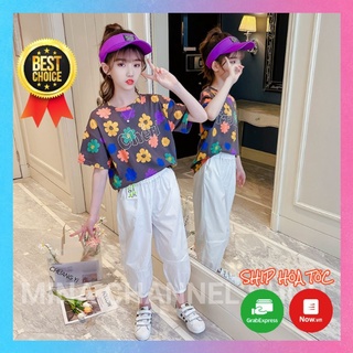 Bộ Quần Áo Bé Gái, Đồ Bé Gái (6tuổi-15 tuổi, 17kg-50kg) Hàng Cao Cấp.
