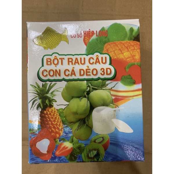 Bột rau câu con cá dẻo