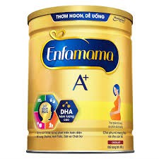 Sữa bột Enfamama A+ socola, Vani 400g