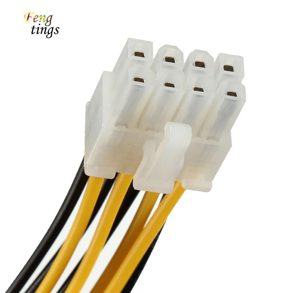 Dây Cáp Nối Dài Cho Bo Mạch Chủ Máy Tính 8 Pin 20Cm Atx Cpu