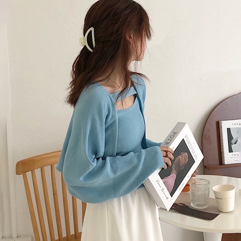 Áo dệt kim tay dài phong cách Hàn Quốc | BigBuy360 - bigbuy360.vn