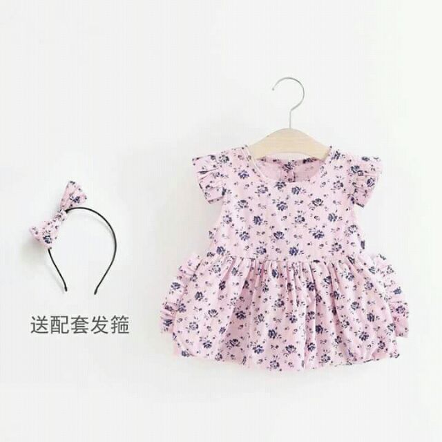 Áo kèm bờm bé gái