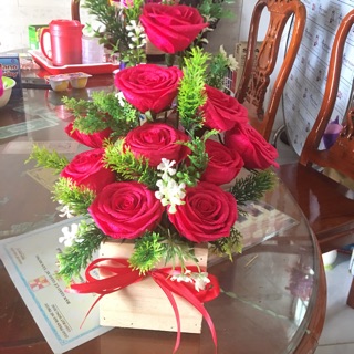 Bình hoa giấy handmade 100% từ giấy