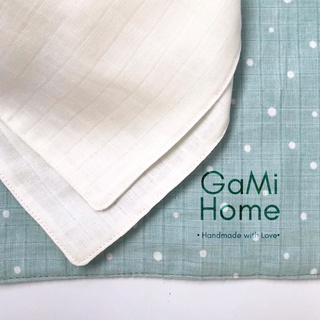 Set 2 cái khăn yếm cotton organic