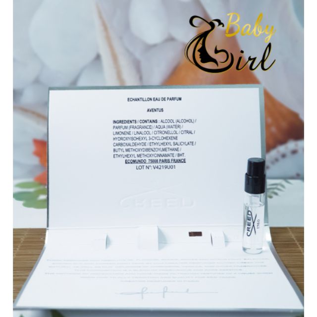 Mẫu Thử Nước Hoa Sample/Vial Aventus 2ml