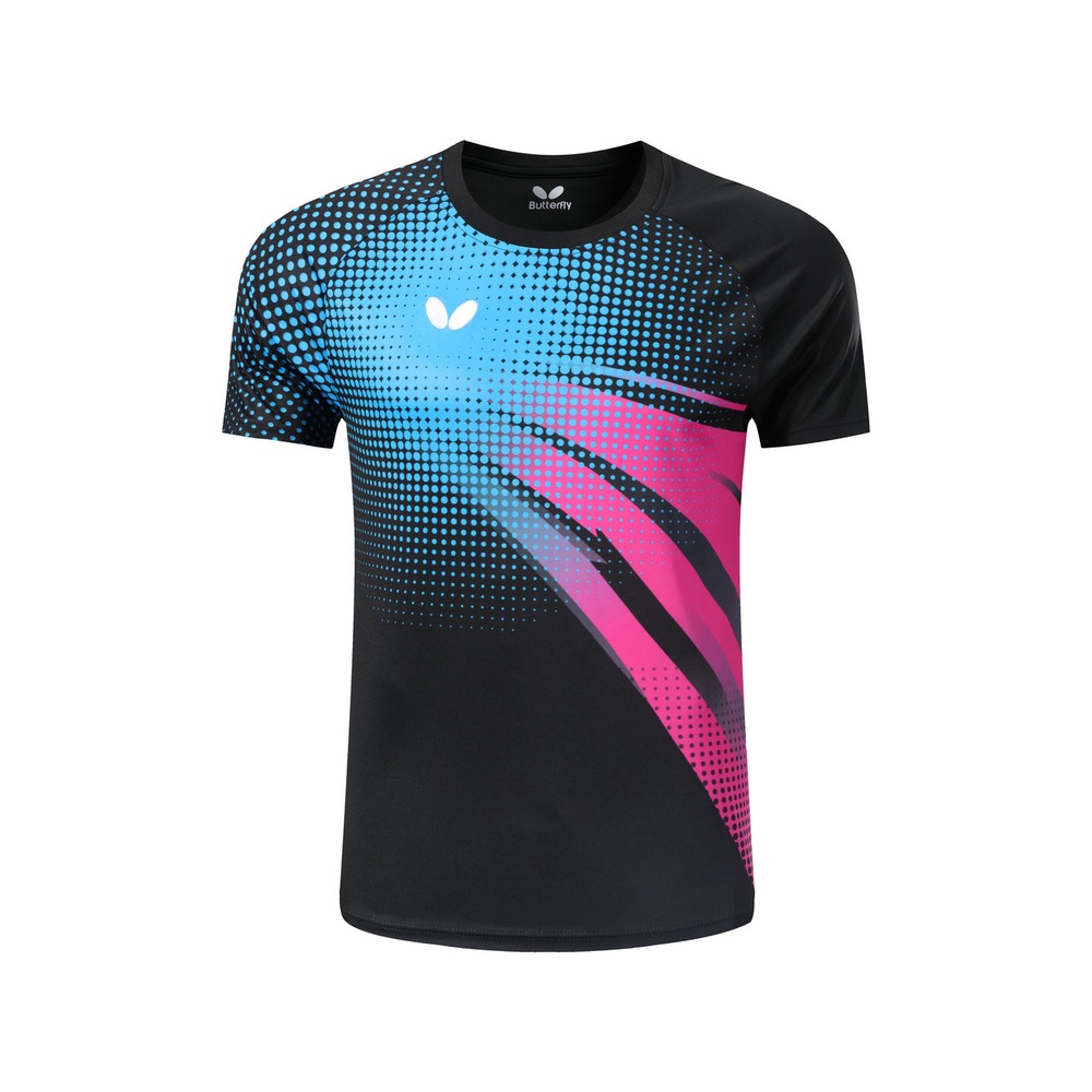 Áo Thun Thể Thao Cầu Lông Nhanh Khô Họa Tiết Bướm Mới 2021 2027