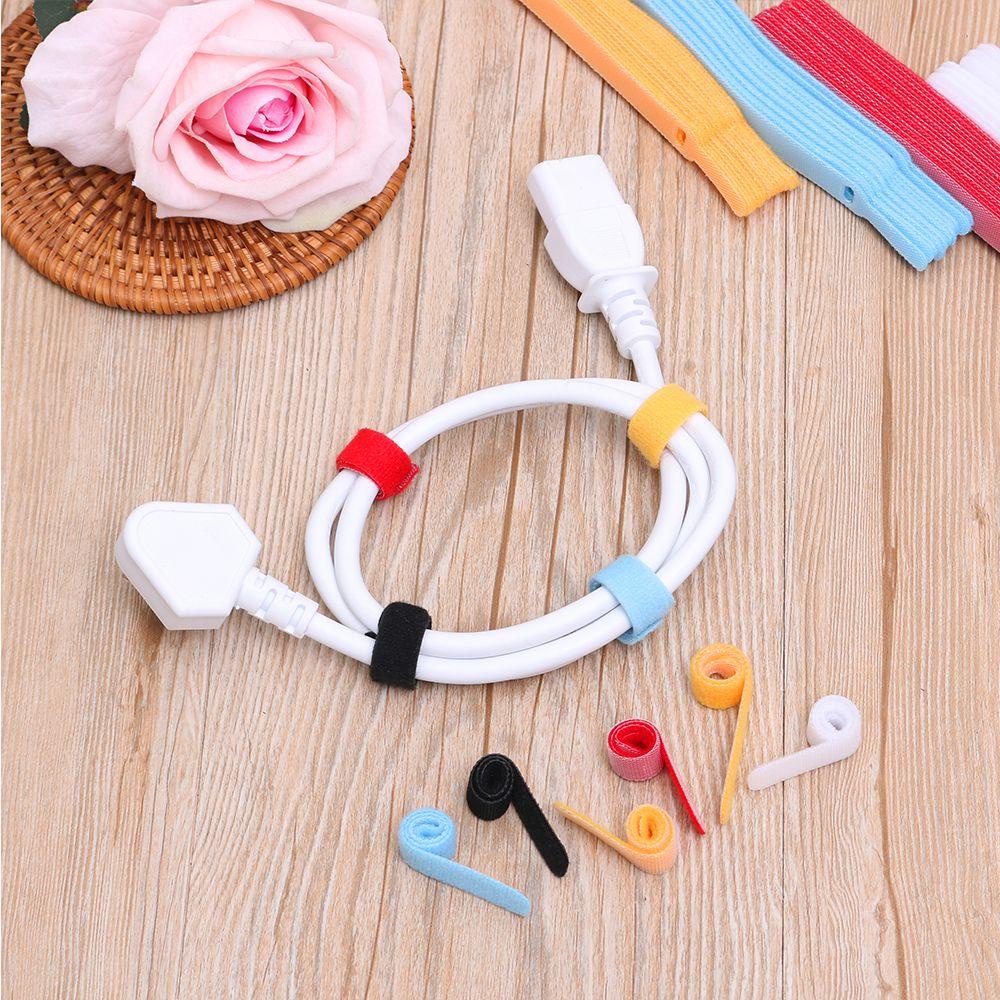 Bộ 20 Dây Quấn Dây Cáp Chuột Máy Tính Có Thể Tái Sử Dụng