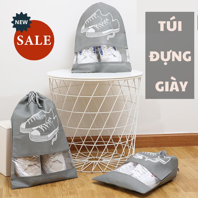 Túi Đựng Giày, Túi Dây Rút Đựng Giày Du Lịch Chống Bụi Bẩn, Chống Nước Tiện Lợi PAPAA.HOME