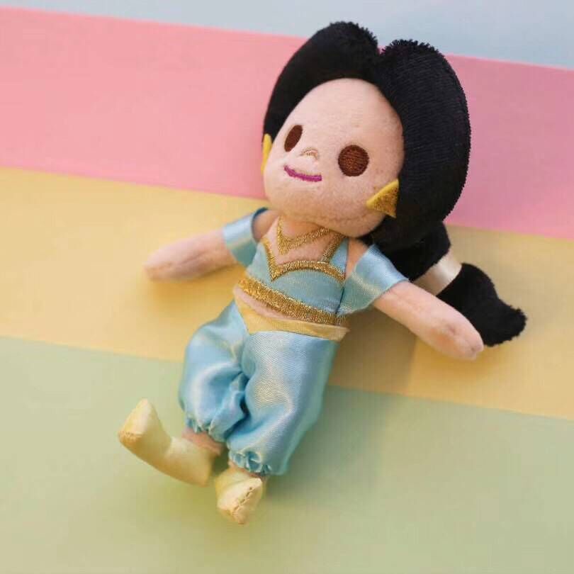 Đồ chơi nhồi bông Hình Công Chúa Elsa Anna 14cm Mềm Mại